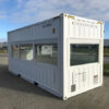20ft glazed site office container for sale